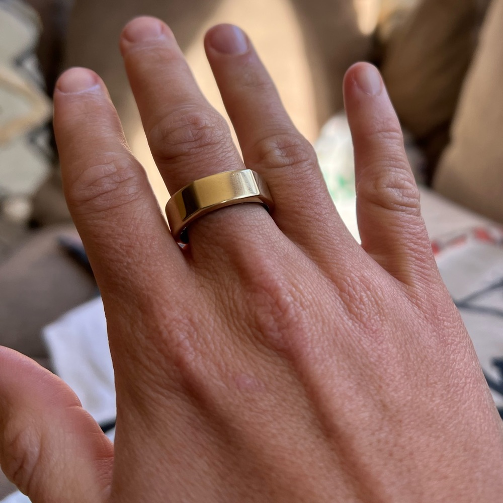 Oura Ring Gen 3 Heritage Size 9, Gold